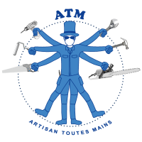 Logo ATM "Artisan Toutes Mains" Multiservices